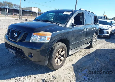2015 Nissan Armada Platinum/Sl/Sv из США, поврежденный, VIN 5N1AA0NC8FN607811